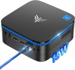 KAMRUI Mini PC AK1 Plus, Intel 12ª generación N95(hasta 3.4 GHz) 16 GB DDR4 RAM | 512 GB M.2 SSD