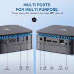 KAMRUI Mini PC AK1 Plus, Intel 12ª generación N95(hasta 3.4 GHz) 16 GB DDR4 RAM | 512 GB M.2 SSD - Imagen 7