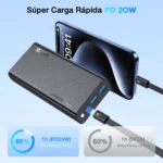 1HORA Power Bank 20000mAh GAR158 - Imagen 2