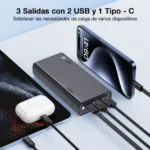 1HORA Power Bank 20000mAh GAR158 - Imagen 3