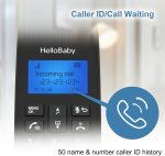 HelloBaby DECT 6.0 Teléfono inalámbrico - Imagen 3
