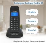 HelloBaby DECT 6.0 Teléfono inalámbrico - Imagen 5