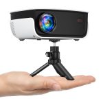 Proyector para exteriores, mini proyector para cine en casa, compatible con 1080P