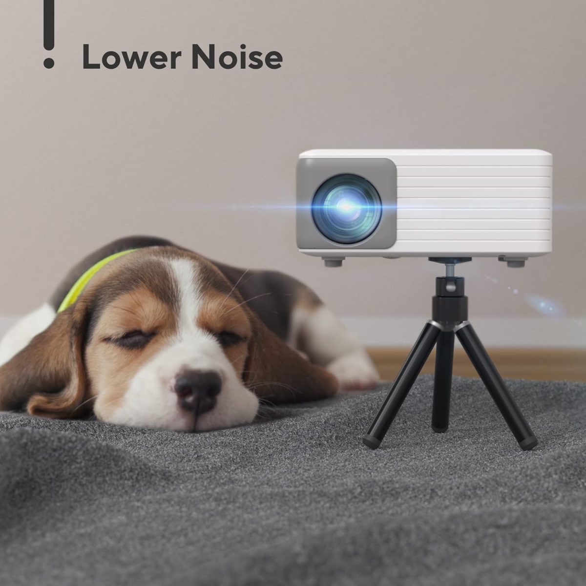 Mini proyector con WiFi y Bluetooth, 1080P - Imagen 7