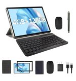 Tablet Tablet Android 10" con teclado 2 en 1 (4+128)