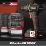 Hyper Tough Taladro de Martillo Inalámbrico 20V Max sin Escobillas - Imagen 4
