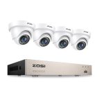 ZOSI 3K Lite 8CH H.265+ Sistema de Cámara de Seguridad