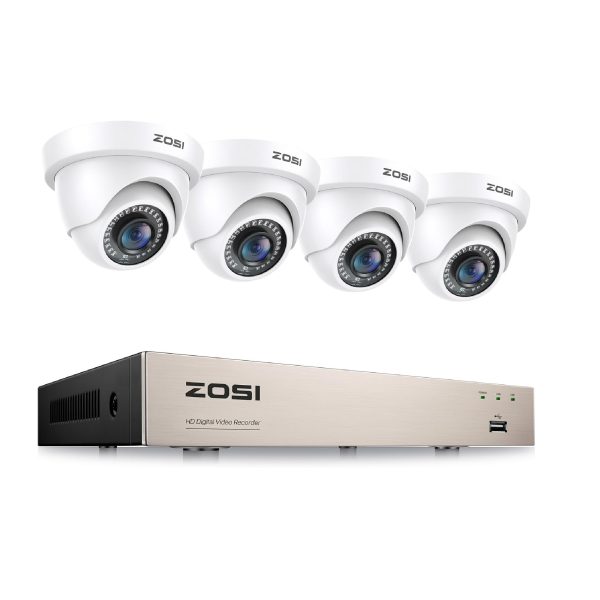 ZOSI 3K Lite 8CH H.265+ Sistema de Cámara de Seguridad