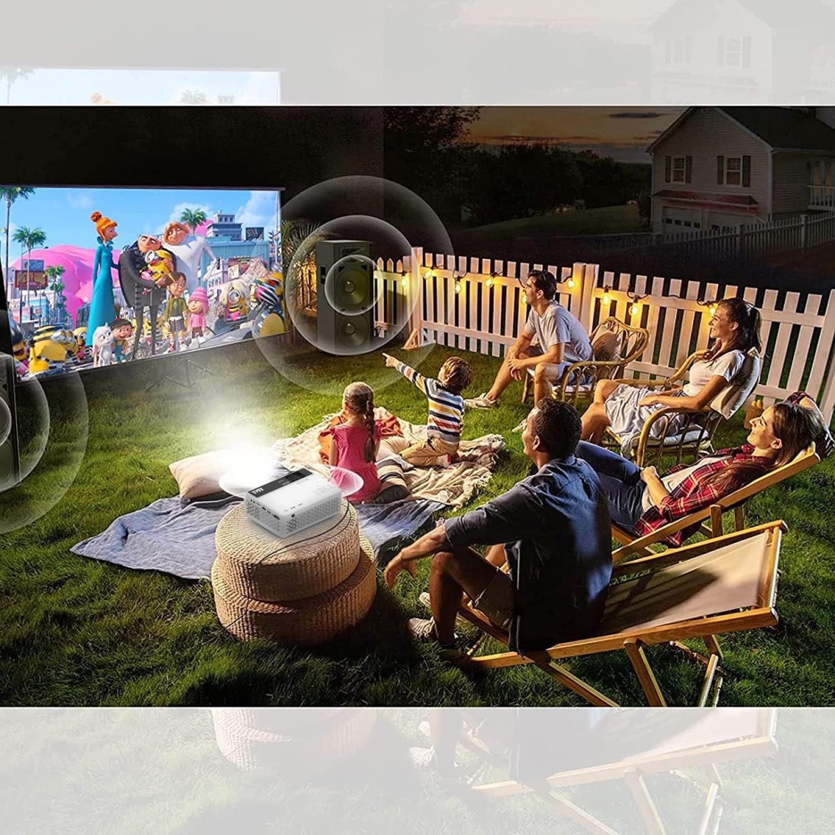 Mini Proyector Portátil de Cine en Casa - Imagen 4