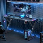 Escritorio para Juegos de 47 Pulgadas con Luces LED - Imagen 2