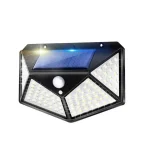 Lámpara Solar de Pared Exterior con Sensor de Movimiento PIR - 900LM IP44