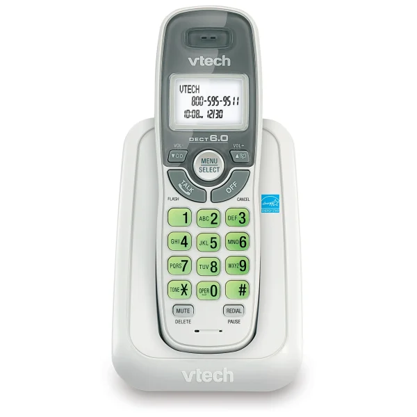 Teléfono Inalámbrico Vtech CS6114 con 1 Auricular, Identificador de Llamadas