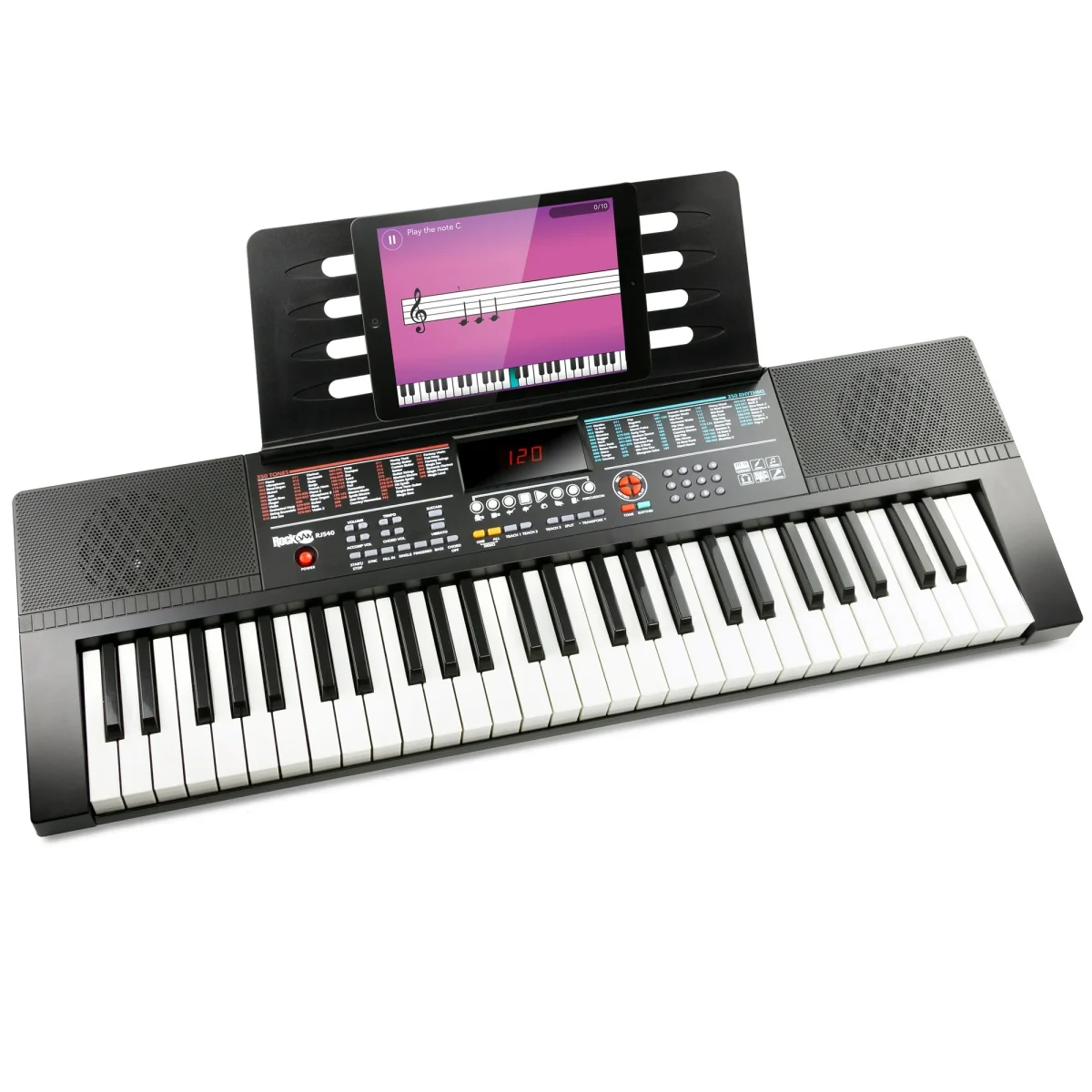 RockJam Teclado Electrónico de 61 Teclas con Accesorios - Imagen 1