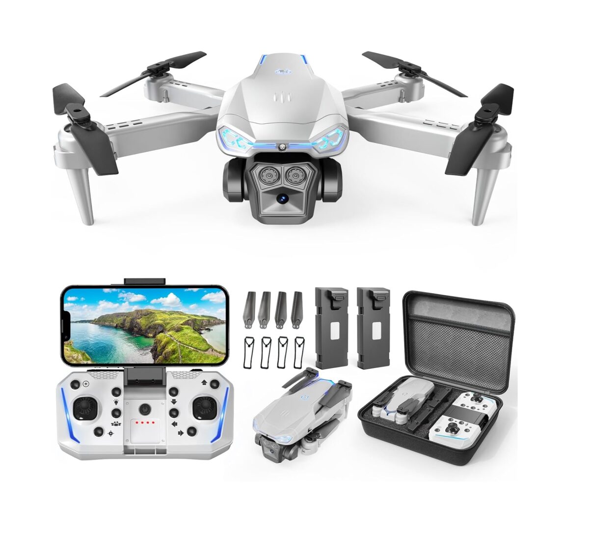 Dron Naseto con Cámara 1080P HD
