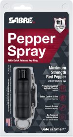 SABRE Spray de Pimienta Llavero - Máxima Seguridad y Precisión - Imagen 4