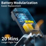 Dron F198 con Cámara 720P HD – Plegable y Fácil de Usar - Imagen 3