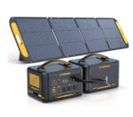 Vtoman 2376Wh estación de energía con batería adicional y panel solar de 200W incluidos