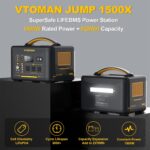 Vtoman 2376Wh estación de energía con batería adicional y panel solar de 200W incluidos - Imagen 2