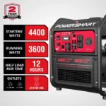 PowerSmart – Planta Eléctrica de Gasolina de 4400W - Imagen 4