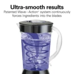Licuadora Hamilton Beach Smoothie de 650W, 48 oz, 12 Funciones – Modelo 50180F - Imagen 4