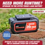 Clavadora y Engrapadora Inalámbrica Hyper Tough 20V (Modelo 25004.1) - Imagen 5