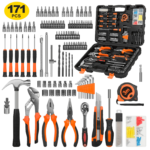 Kit de Herramientas para el Hogar (171 Piezas – Naranja)