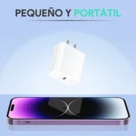 Cargador 1HORA Tipo C 20W con cable Lightning - GAR154 - Imagen 8
