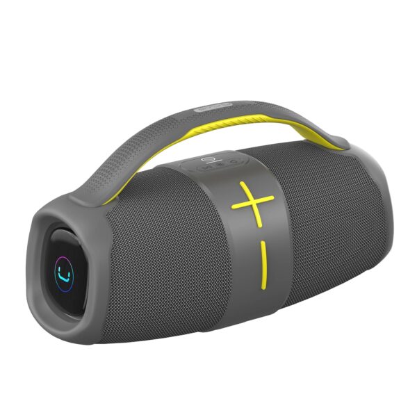 Bocina Dash BT Waterproof TWSLED 20W - Gris- SP9216GY- UNNO