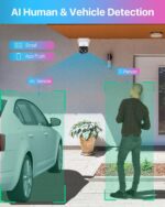 Cámara de Seguridad WiFi ZOSI C290 4MP 2.5K Pan/Tilt - Imagen 5