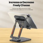 Toocki - Soporte para iPad y Tablets – Base Giratoria 360° en Aluminio - Imagen 2