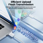 Toocki - Cable de datos USB A a Tipo C 66W - Imagen 2