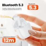 Toocki - Auriculares In-Ear TWS Bluetooth 5.3 con Micrófono - Imagen 2