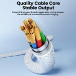 Toocki - Cable de datos USB A a Tipo C 66W - Imagen 4