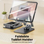Toocki - Soporte para iPad y Tablets – Base Giratoria 360° en Aluminio - Imagen 4