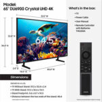 Samsung 65" Crystal UHD Smart TV 4K con Tizen OS - Imagen 3