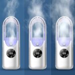 Ventilador de escritorio sin aspas con pantalla LED - Imagen 6