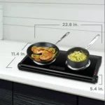 Estufa Eléctrica Doble BLACK+DECKER de Mesa, 2 Quemadores - Imagen 3