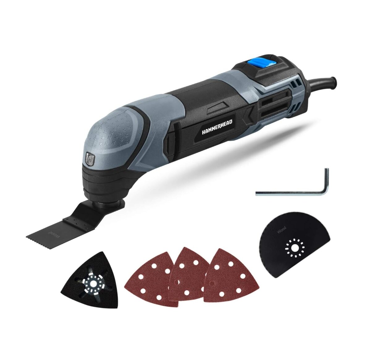 Multiherramienta Oscilante HAMMERHEAD 2.2A con Accesorios - Imagen 1
