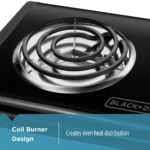 Estufa Eléctrica Doble BLACK+DECKER de Mesa, 2 Quemadores - Imagen 4