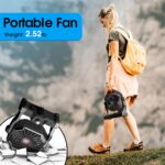 30000mAh Ventilador X20 de 9 pulgadas con linterna LED - Imagen 6