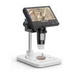 Microscopio Digital Elikliv 1000x con Pantalla LCD 4.3" y 8 Luces LED Ajustables