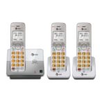 Teléfono Inalámbrico AT&T EL51303 DECT 6.0 – 3 Handsets con Altavoz