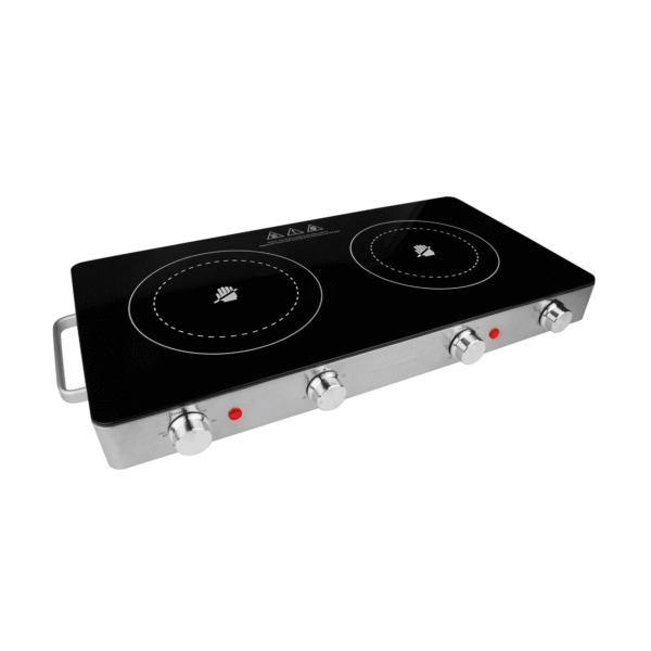 Estufa Doble Brentwood Select 1800W con 2 Quemadores