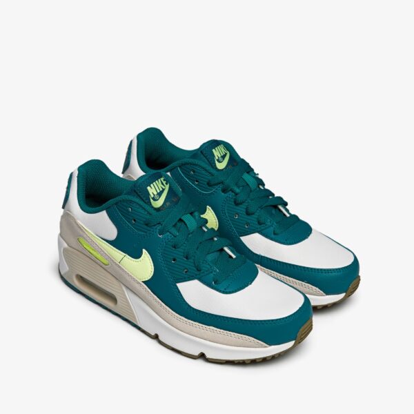 Zapatillas Nike Air Max 90 en turquesa, beige y verde lima