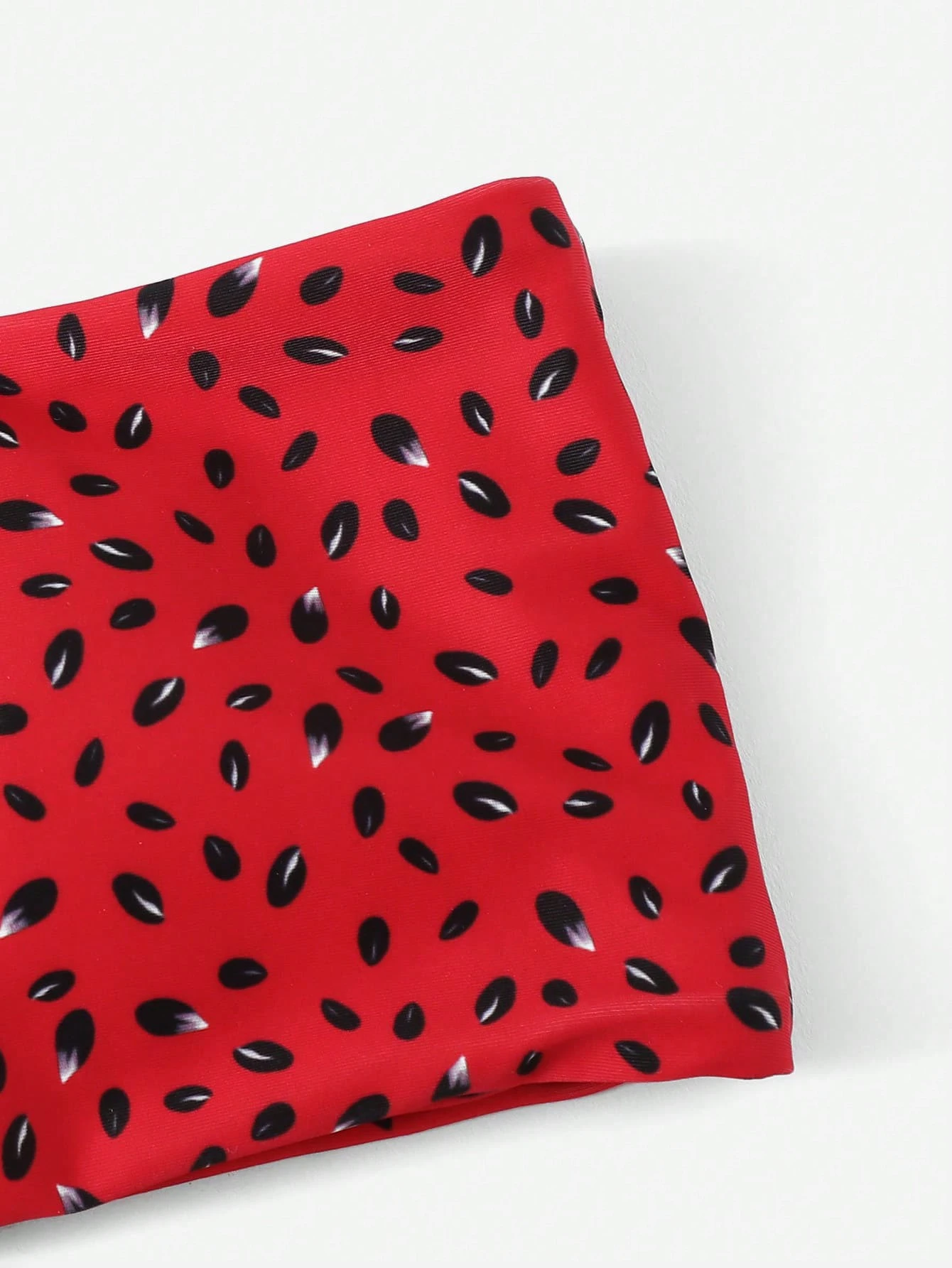 Swim Mod Bañador bikini bandeau con estampado de sandía - Imagen 3
