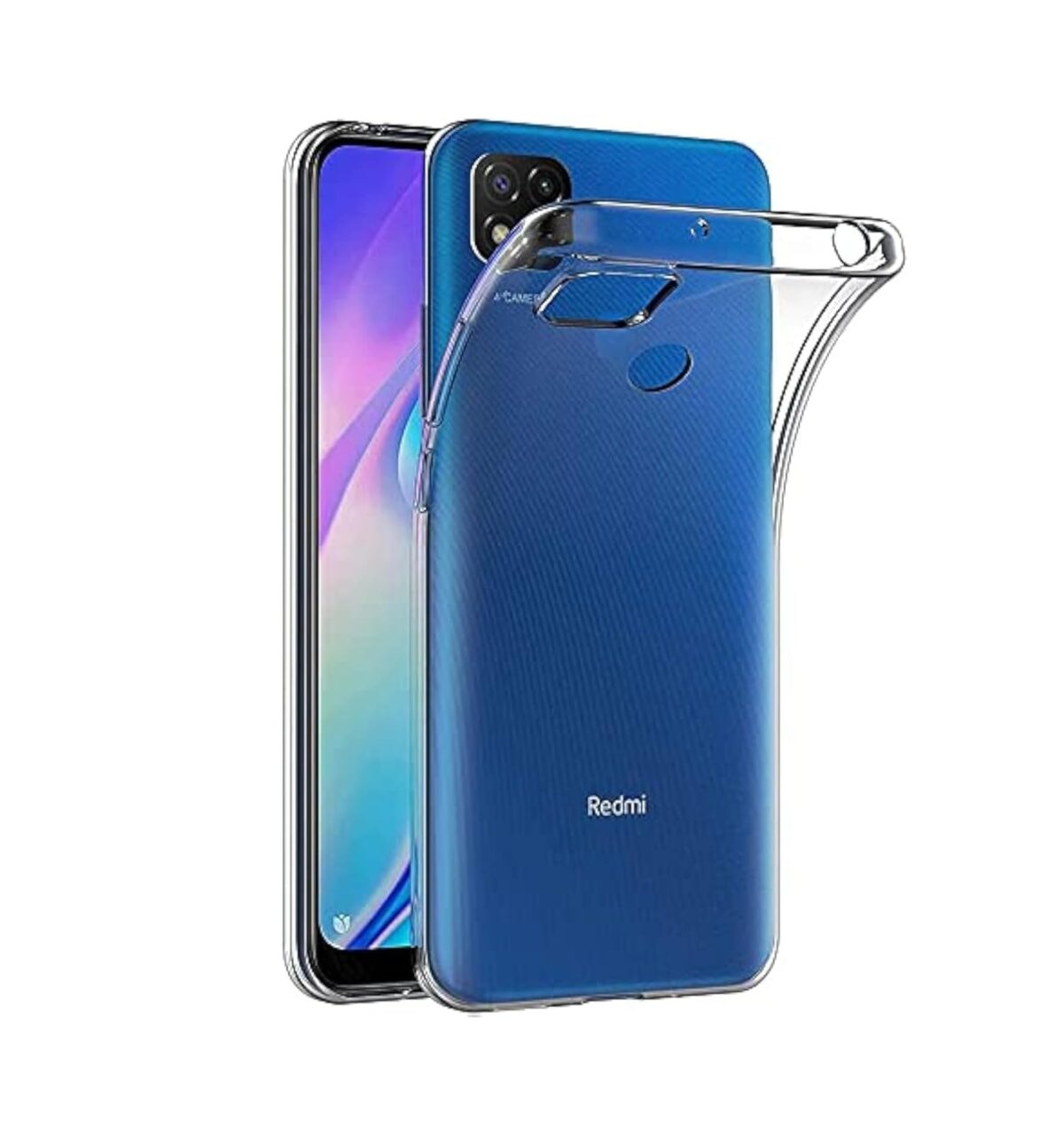 Cover Transparente Xiaomi Redmi 9C | Funda Antigolpes Silicona TPU - Imagen 1