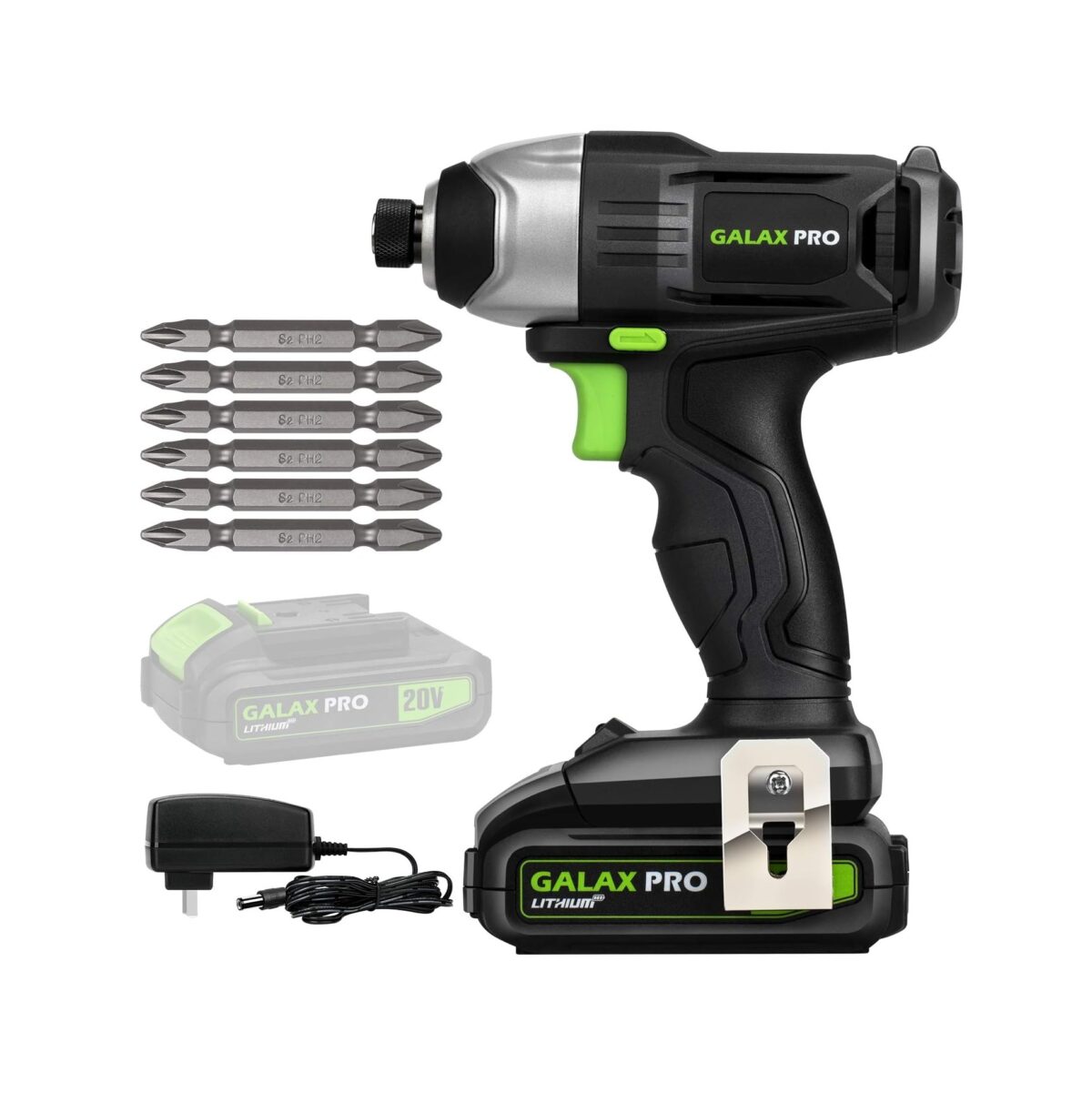 Destornillador de Impacto GALAX PRO 20V - Inalámbrico, 2800 RPM - Imagen 1