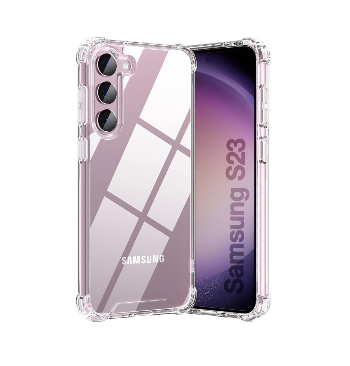 Cover Transparente Samsung Galaxy S23 | Funda Antigolpes Silicona TPU - Imagen 1