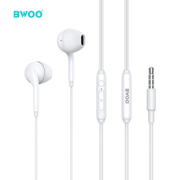 BWOO - Auriculares con cable BO‑HF58 3.5 mm