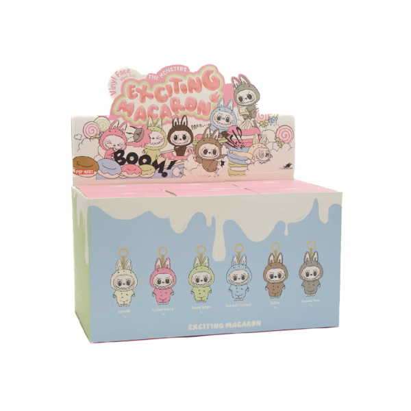 Colección Sorpresa Pop Mart Labubu Los Monstruos – Edición Macaron (Caja Sellada con 6 Figuras)